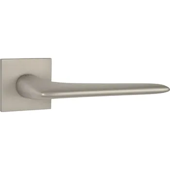 Dveřní kování TI - OPTIMAL - HR 4164Q 5S bez spodní rozety, klika/klika NP - Nikl perla (142)