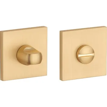 Dveřní kování AT - ROZETA - HR 7S rozety WC OLS - Mosaz broušená