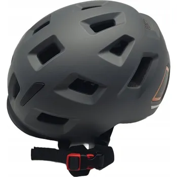 Cyklistická přilba Cyklistická helma Bikemate SP-108 velikost S/M šedá