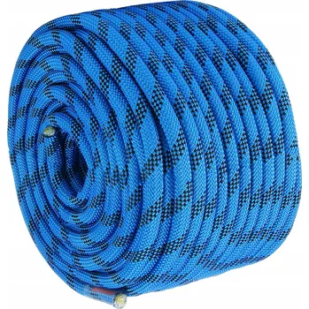 Lano SucceBuy Horolezecké lano 38,1 m Modré statické lano 32 kN