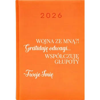 Kalendář Knižkový kalendář 2026 A5 Cute Cups oranžový