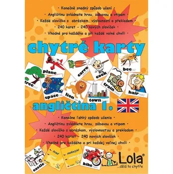 Anglický jazyk Chytré karty - Angličtina slovíčka 1