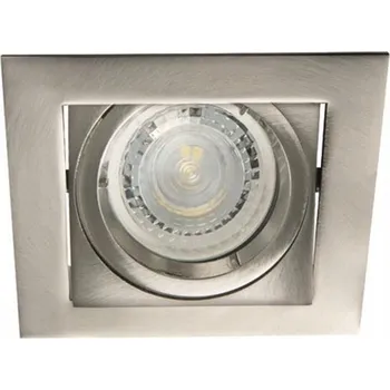 Bodové svítidlo Stropní svítidlo zapuštěné Kanlux 35 W GU10 9,4 cm stříbrné