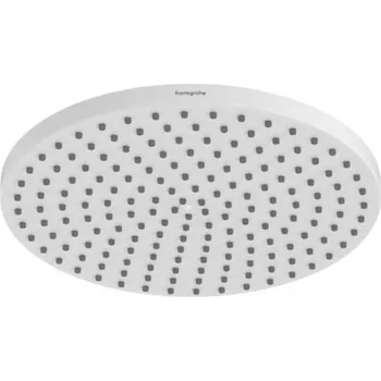 Sprchová hlavice Hansgrohe Raindance S Hlavová sprcha, průměr 24 cm, 1 proud, EcoSmart+, matná bílá