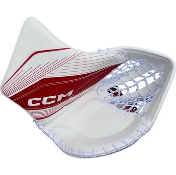 Lapačka CCM EFLEX 6.9 Senior bílo-červená Barva: bílo-červená, Velikost: Senior, Držení: klasický gard ( Regular)