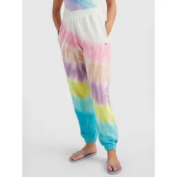O'Neill Dámské Růžovo-tyrkysové dámské tepláky O'Neill WOMEN OF THE WAVE PANTS Modrá S (1976363)