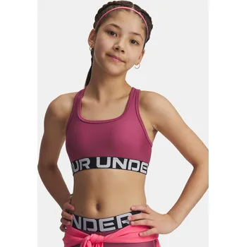 Dívčí spodní prádlo Dívčí podprsenka Under Armour G Crossback Bra-RED 1390066-659 Červená YLG