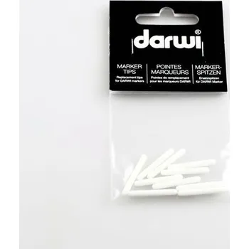 Výtvarná barva DARWI LEATHER fixa na kůži a koženku 1,2 mm - náhradní hroty do fixy 10ks