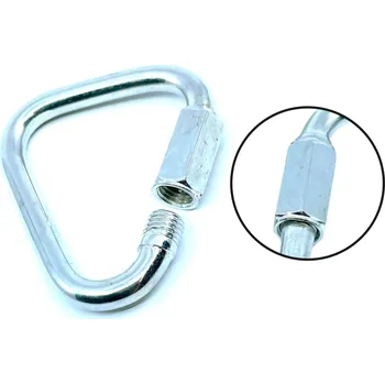 karabina EU SELECT Karabina s maticí trojúhelníková pozinkovaná 6mm 6 mm