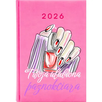 Kalendář Knižkový kalendář 2026 A5 růžový