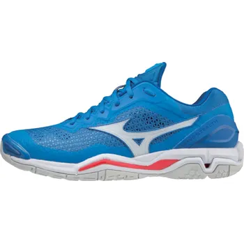 Pánská sportovní obuv Mizuno WAVE STEALTH V - FRENCHBLUE/WHITE/IGNITIONRED Velikost: 51.0