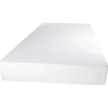 Prostěradlo Kaarsgaren Prostěradlo a chránič matrace do kolébky 2v1 Tencl 41 x 90 cm Bílé