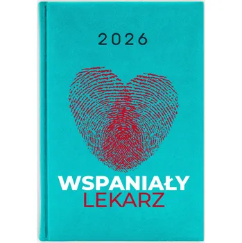 Kalendář Knižkový kalendář 2026 A5 FunnyCase modrý