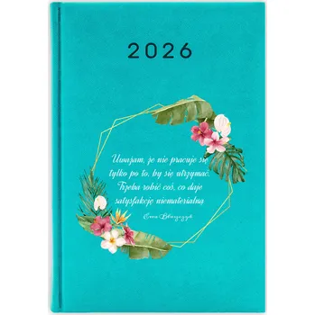 Kalendář Knižkový kalendář 2026 A5 FunnyCase modrý