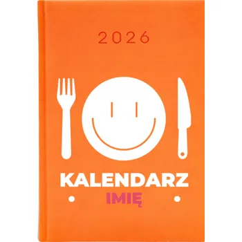 Kalendář Knižkový kalendář 2026 A5 Cute Cups oranžový