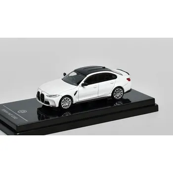 autíčko BMW M3 G80 2020 bílá 1:64 - PARAGON Models BMW M 3 G80 RHD - kovový model auta 1/64