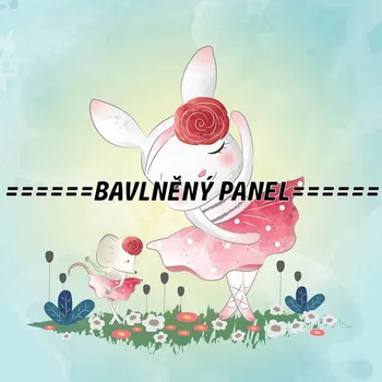 Panel bavlna - DĚTSKÉ MOTIVY-132-80 Velikost: 15x15cm