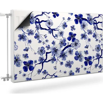 Obraz Magnetická podložka na radiátor, kryt na topení 120 x 60 cm, modrá