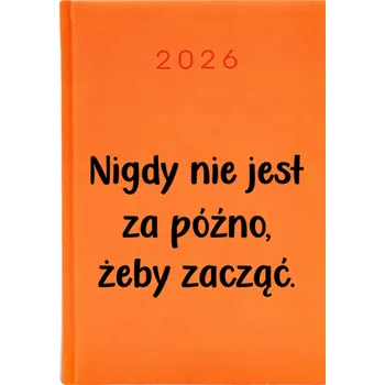 Kalendář Knižkový kalendář 2026 A5 Cute Cups oranžový