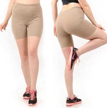 Dámské legíny Dámské legíny Kolarky krátké kraťasy LAEMI 598 Béžové L