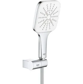 Sprchový set Grohe Rainshower SmartActive Cube Sada sprchové hlavice 130 9,5 l/min, 3 proudy, držáku a hadice, měsíční bílá