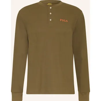 Pánské tričko Polo Ralph Lauren Pánské Pyžamové Tričko, olivová, 48