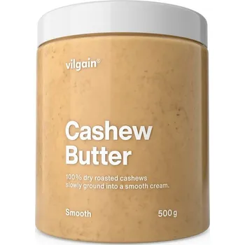 Vilgain 100% Kešu máslo – jemné kešu oříšky 500&nbsp;g