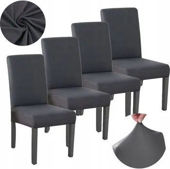 Potah na židli Potah na židli MEBLE ODNOWA šedý