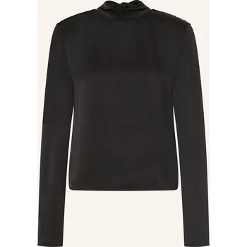 Dámská halenka Rotate Dámská Halenka Ze Saténu, černá, 36