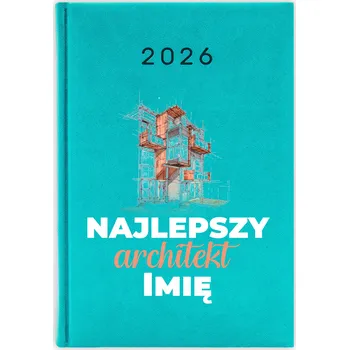 Kalendář Knižkový kalendář 2026 A5 FunnyCase modrý