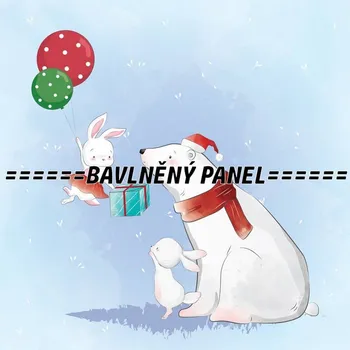 Panel bavlna - DĚTSKÉ MOTIVY-132-104 Velikost: 15x15cm