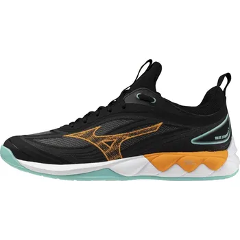 Pánská sálová obuv Mizuno WAVE LUMINOUS 3(U) - Black/Tangelo/Ice Green Velikost: 51.0