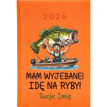 Kalendář Knižkový kalendář 2026 A5 oranžový