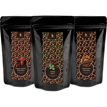 Káva ČOKOLÁDA S RUMEM zrnková káva 250 g