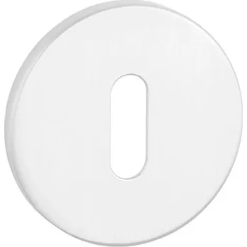 Dveřní kování AS - ROZETA - R 5S rozety BB WS - Bílá matná