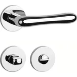 AT - CYNIA - R 7S klika/klika, rozety WC OC - Chrom lesklý