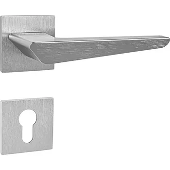 Dveřní kování TI - TIGA - HR 4154Q 5S rozety PZ, klika/klika OCS - Chrom broušený (96)