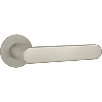 Dveřní kování TI - ROUND - R 3957 5S klika/klika, bez spodní rozety NP - Nikl perla (142)