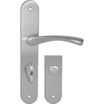 MPK - FAN ECO klika/klika, WC klíč, 90 mm OCS - Chrom broušený