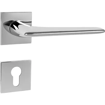 Dveřní kování TI - OPTIMAL - HR 4164Q 5S rozety PZ, klika/klika OC - ​​Chrom lesklý (03)