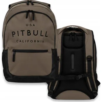 Městský batoh Pitbull sportovní batoh hnědý