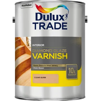 Lak na dřevo Dulux Diamond Glaze - POLOMAT tónovaný 2,5l clear base