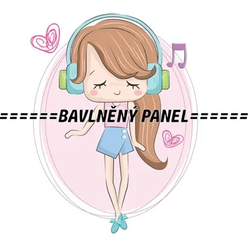 Panel bavlna - DĚTSKÉ MOTIVY-132-178 Velikost: 25x25cm