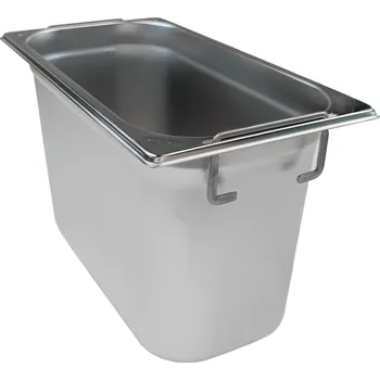 Gastronádoba nerezová plná GN 1/3 s úchyty 325 x 176 mm, hloubka: 200 mm