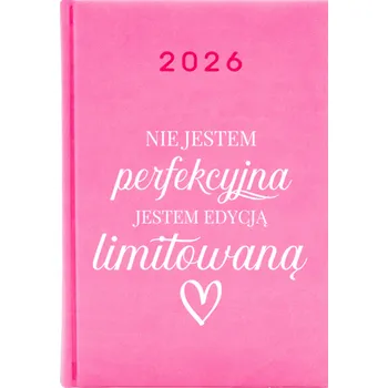 Kalendář Knižkový kalendář 2026 A5 Cute Cups růžový