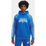 Under Armour Pánská mikina UA Rival Flc CB Hood-BLU 6003958-402 Modrá XXXL