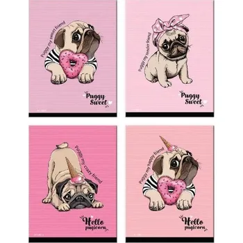 Blok Trhací zápisník Puggy 9 x 12 cm