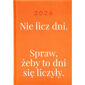 Kalendář Knižkový kalendář 2026 A5 Cute Cups oranžový