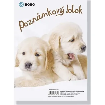 Poznámkový blok ZVÍŘATA A6, čistý, 50 listů