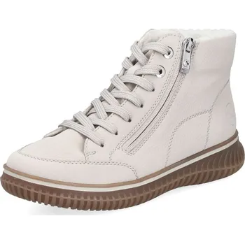 Dámské kozačky Dámská kotníková obuv RIEKER 74234-60 béžová W5 38